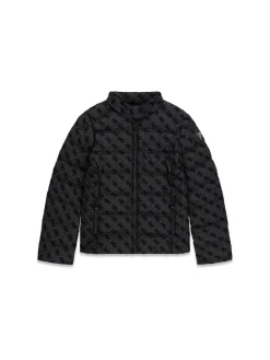 GIUBBOTTO RAGAZZA - GUESS KIDS NERO - J6YL10 W2622