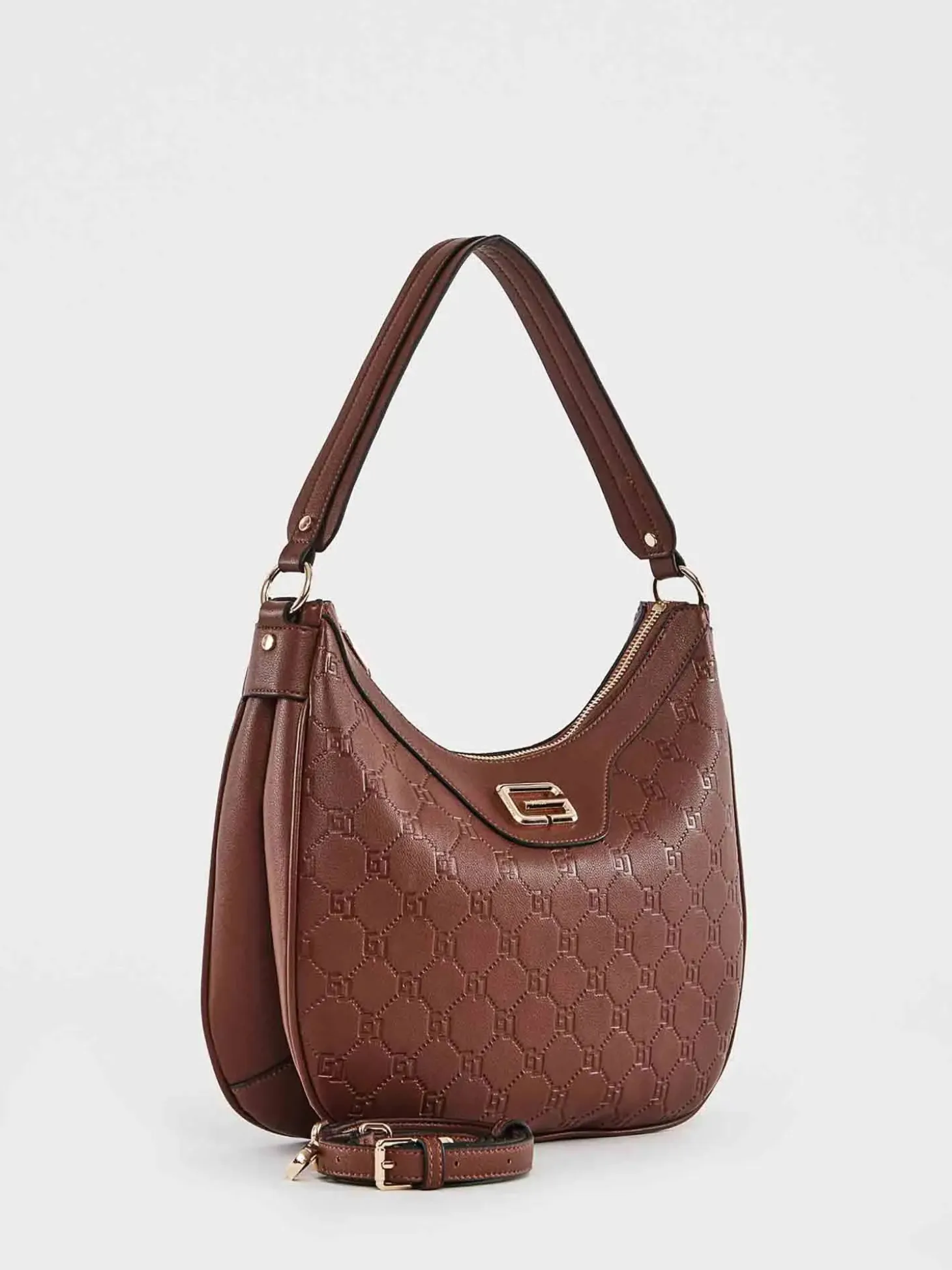 HOBO DONNA - GAUDI MARRONE - V6AI-12981