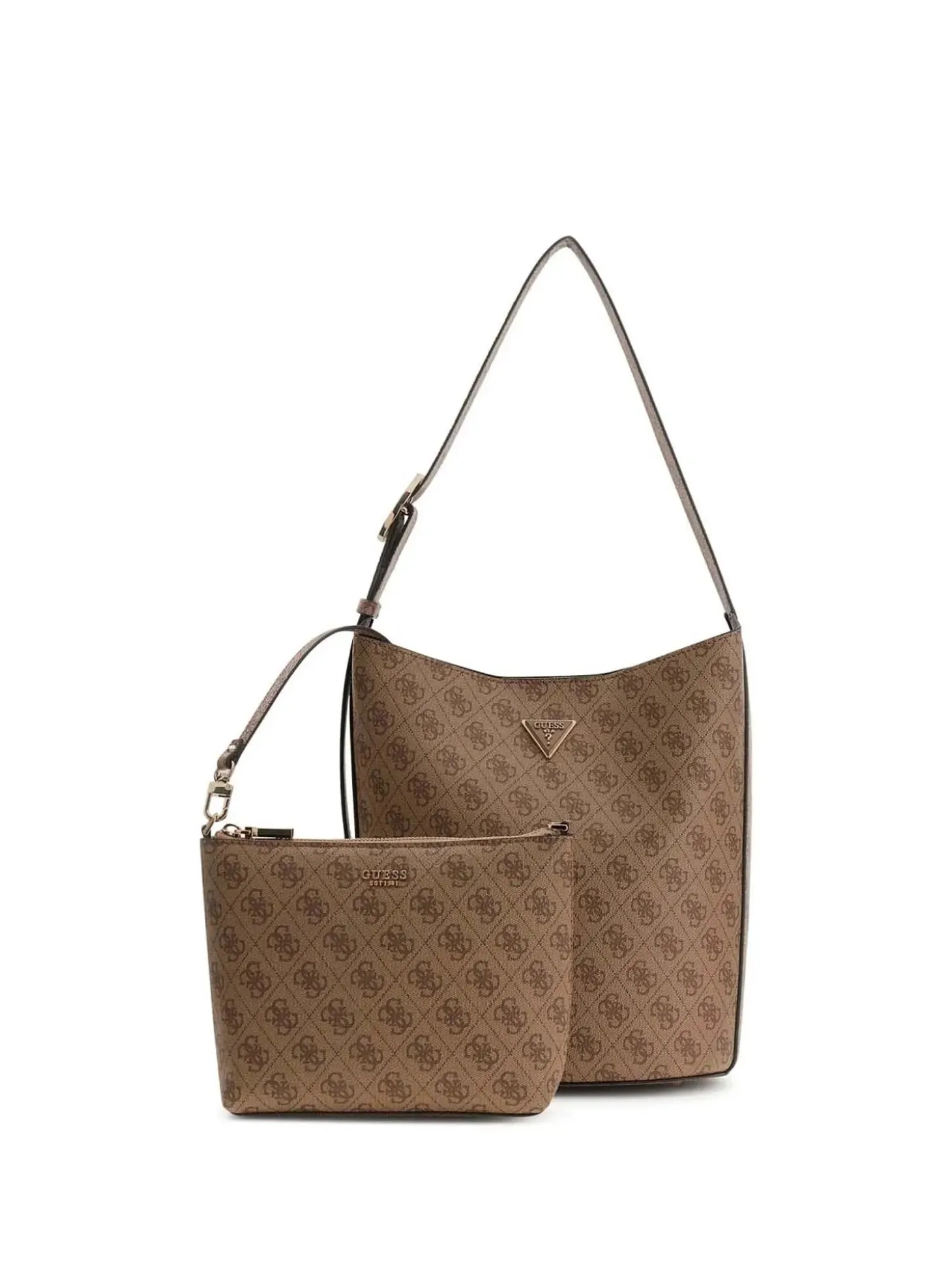 HOBO DONNA - GUESS MARRONE - HWSG69 74040