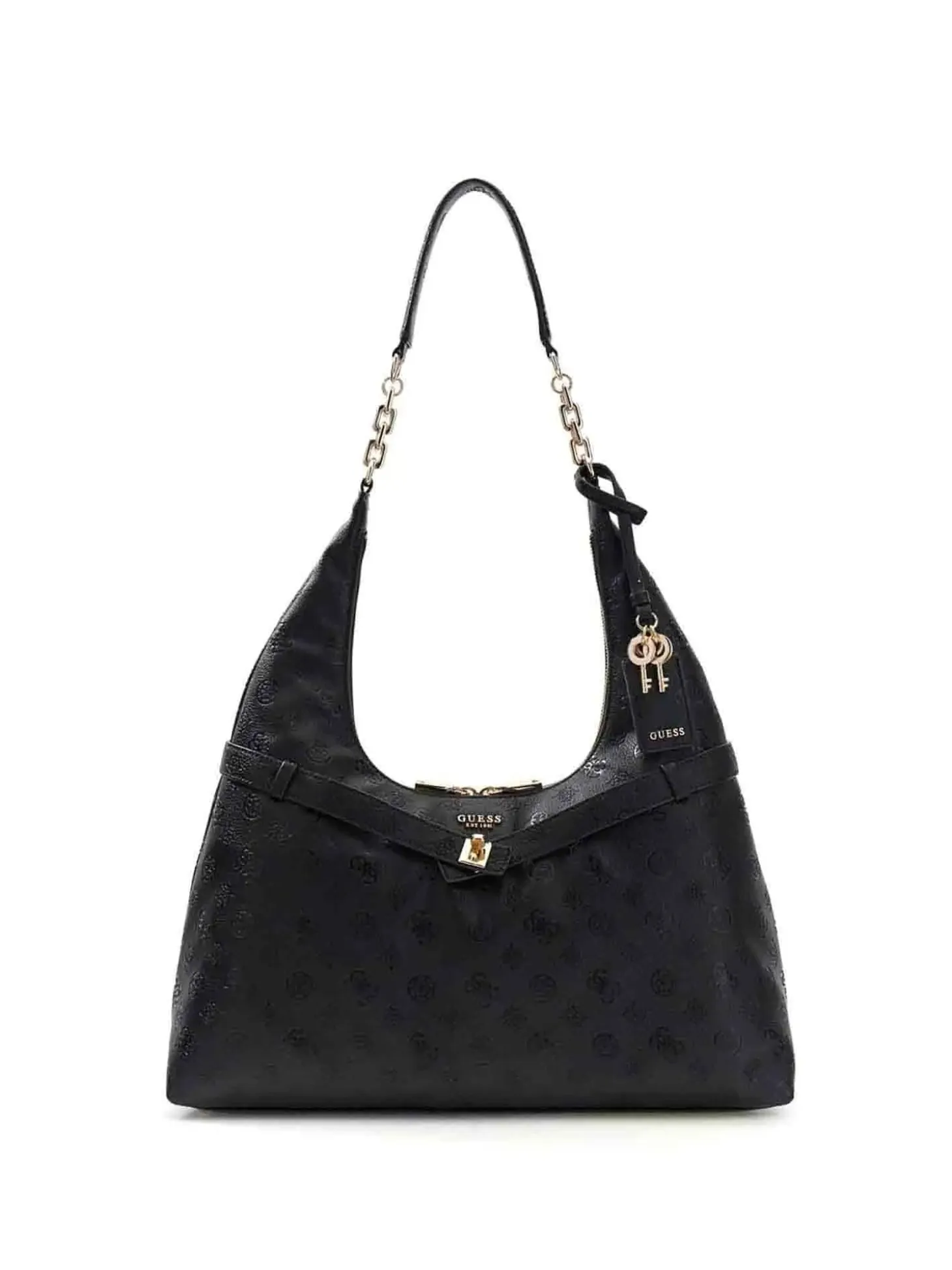 HOBO DONNA - GUESS NERO - HWPD97 46010