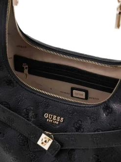 HOBO DONNA - GUESS NERO - HWPD97 46010