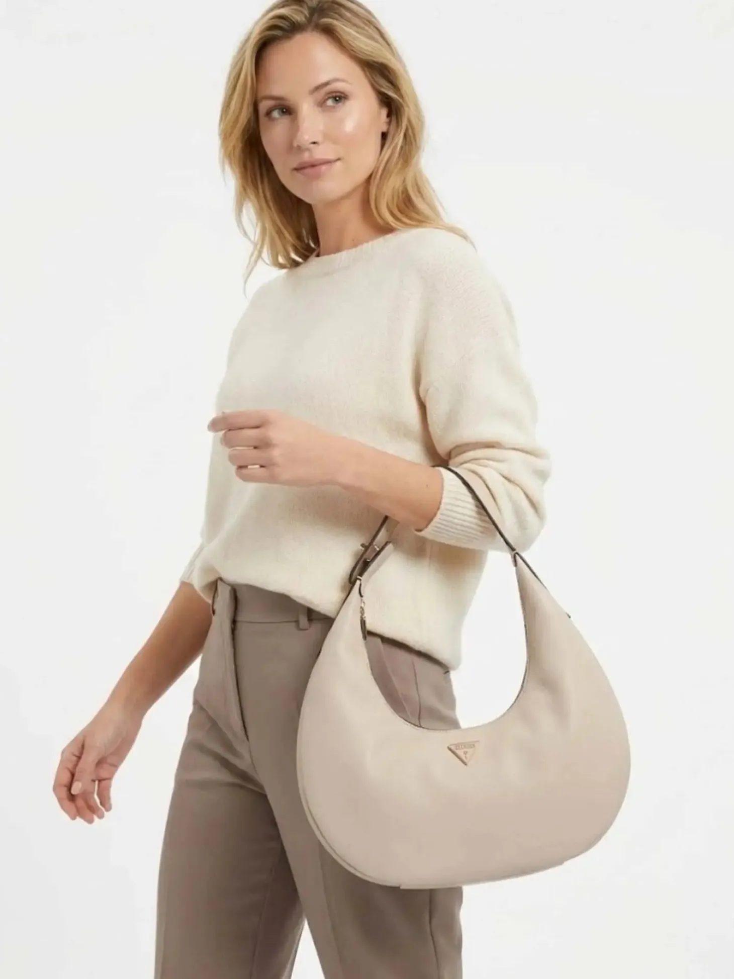 HOBO DONNA - GUESS TAUPE - HWBG96 64020