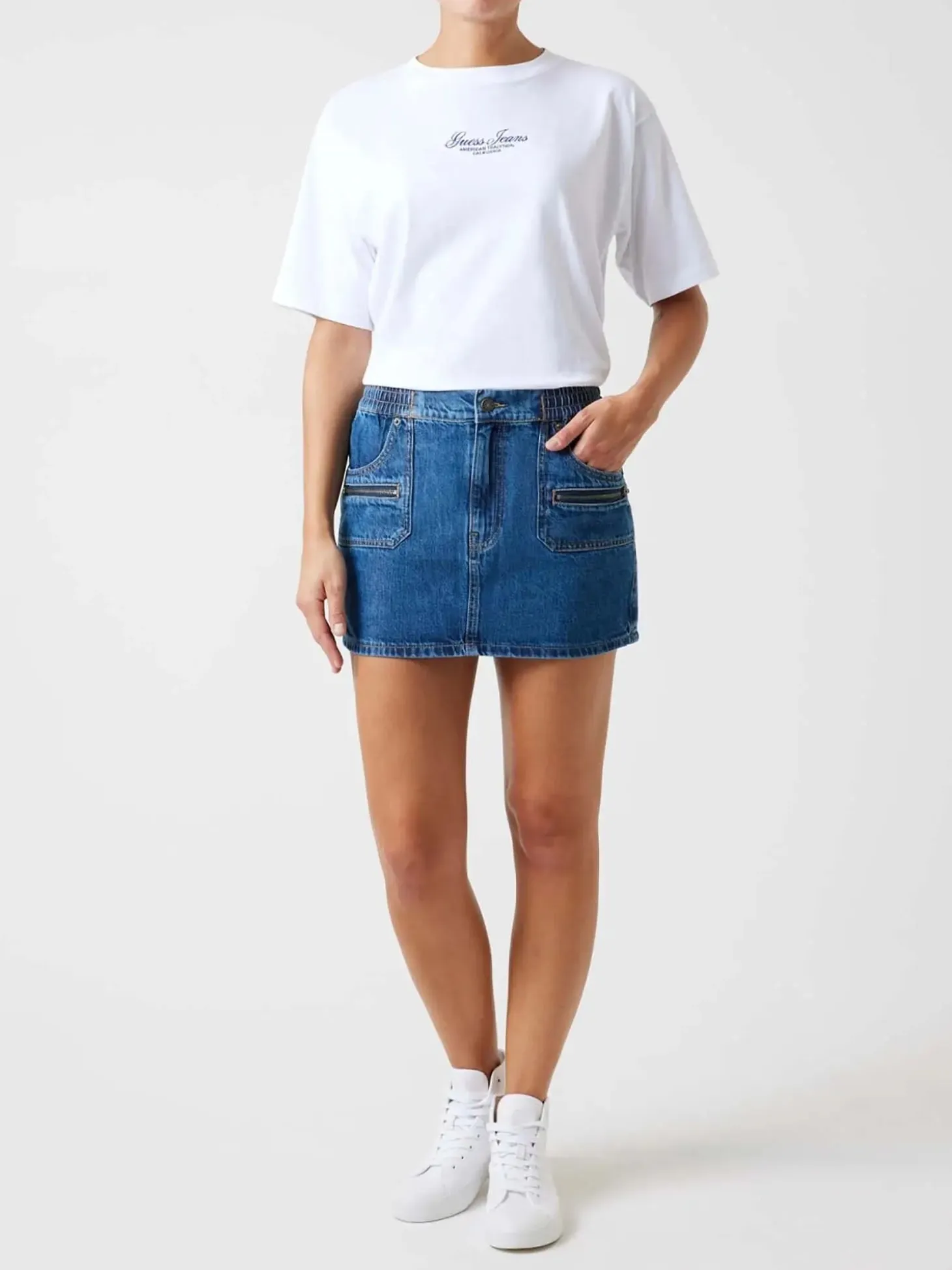 JEANS DONNA - GUESS JEANS JEANS - W6GD54 D7901