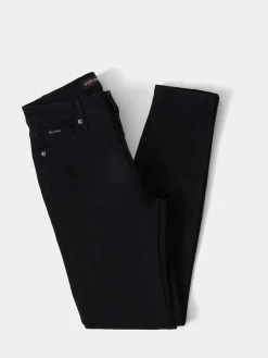 JEANS DONNA - GUESS JEANS NERO - W5YA92 D6311