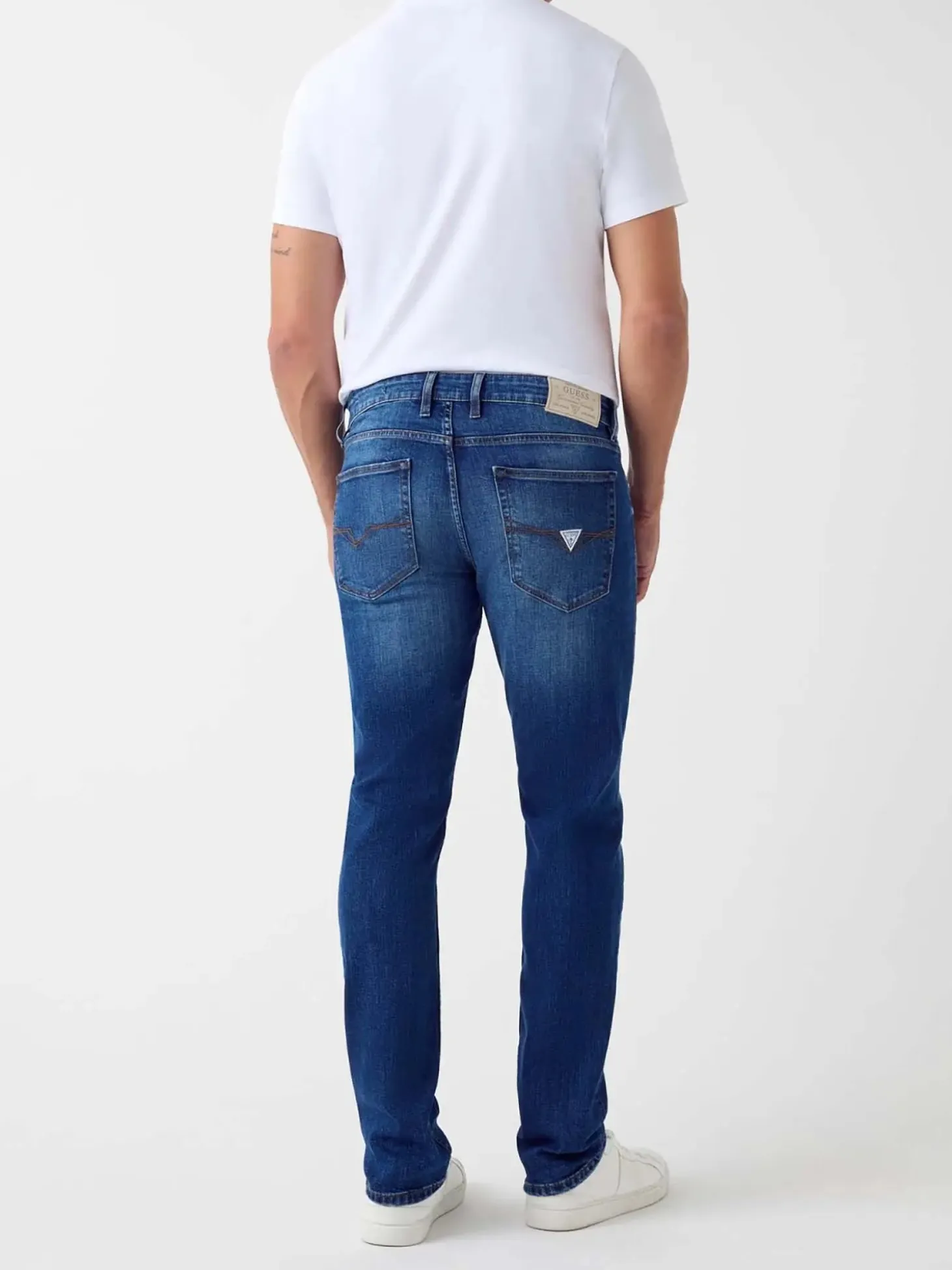 JEANS UOMO - GUESS APPAREL BLU SCURO - M6YAS2 D1475