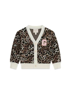 MAGLIA BAMBINA - GUESS KIDS LEOPARDO - K6YR05 Z0816