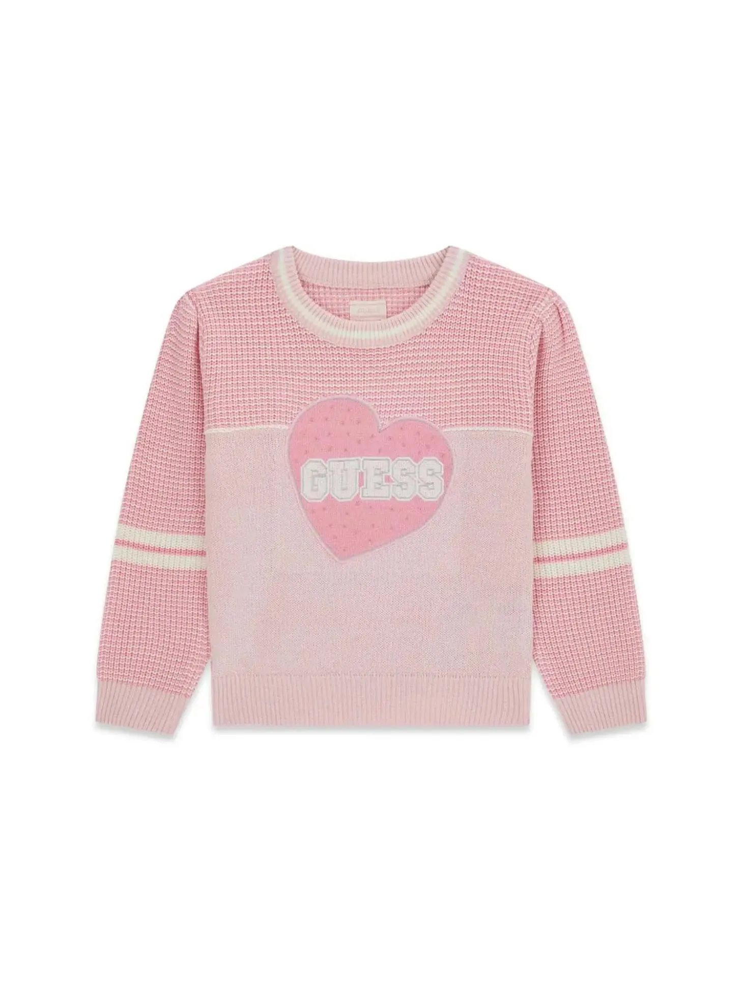 MAGLIA BAMBINA - GUESS KIDS ROSA - K6YR02 Z0812