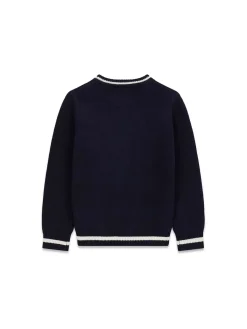 MAGLIA BAMBINO - GUESS KIDS BLU - N6YR06 Z0903