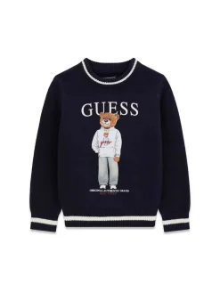 MAGLIA BAMBINO - GUESS KIDS BLU - N6YR06 Z0903