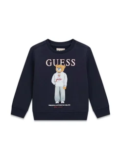 MAGLIA BAMBINO - GUESS KIDS BLU - N6YQ05 K4096
