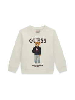 MAGLIA BAMBINO - GUESS KIDS CREMA - N6YQ05 K4096