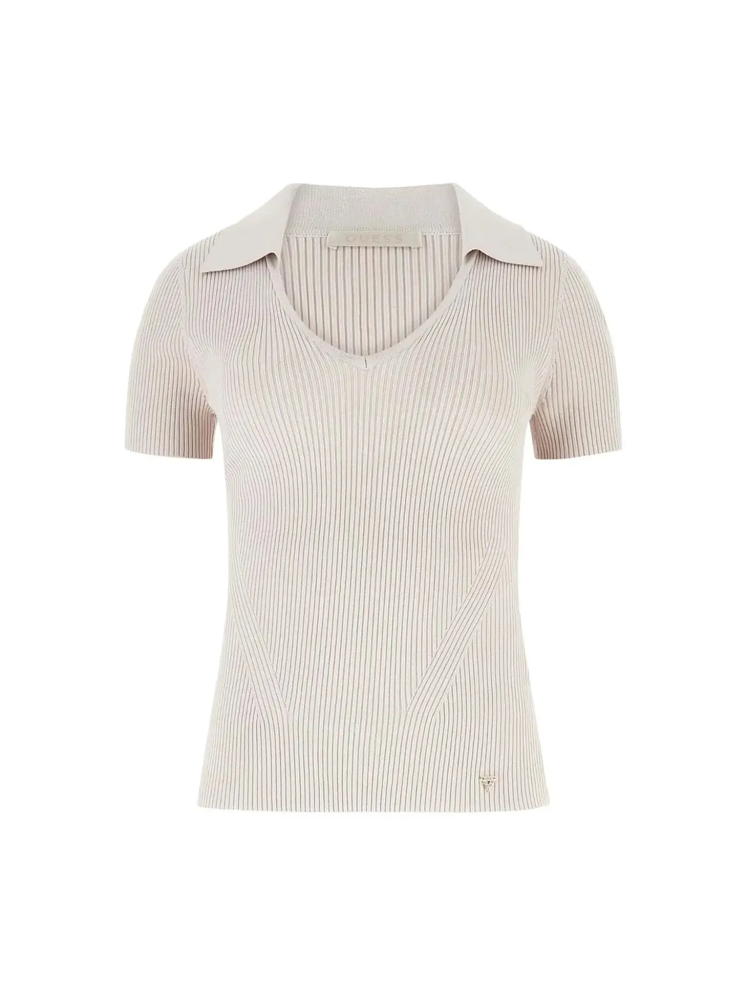 MAGLIA DONNA - GUESS APPAREL BIANCO - W6RR62 Z0132