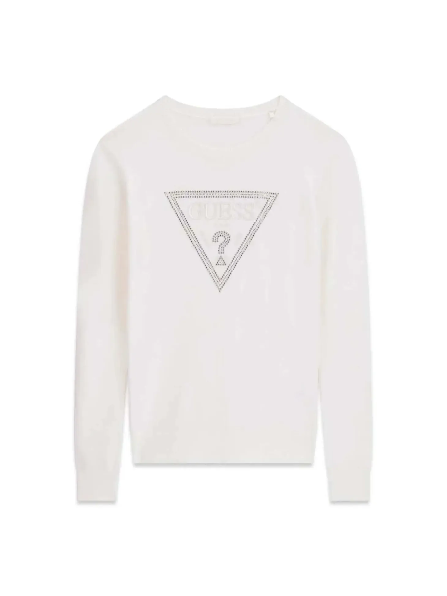 MAGLIA DONNA - GUESS APPAREL CREMA - W6YR28 Z0976