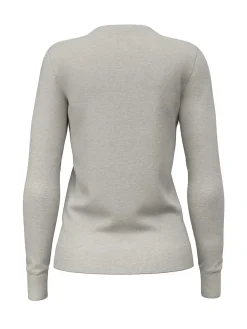 MAGLIA DONNA - GUESS APPAREL GRIGIO - W6BR53 Z1454