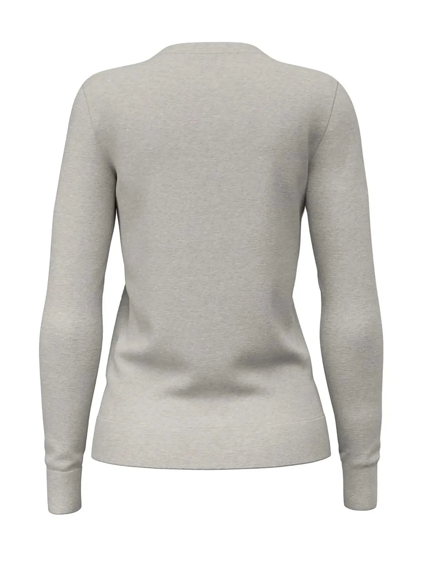 MAGLIA DONNA - GUESS APPAREL GRIGIO - W6BR53 Z1454