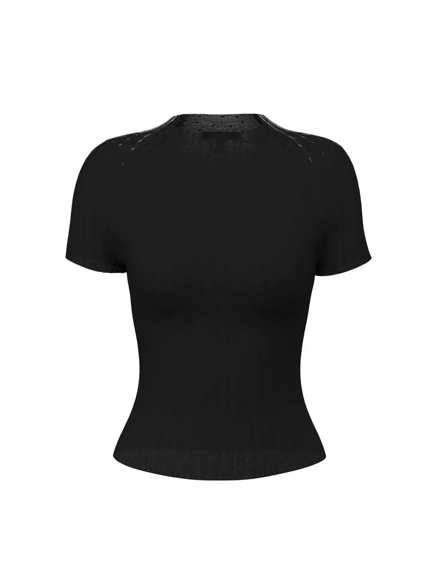 MAGLIA DONNA - GUESS APPAREL NERO - W6YR31 Z1023