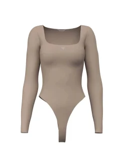 MAGLIA DONNA - GUESS APPAREL TAUPE - W6YP21 K4356
