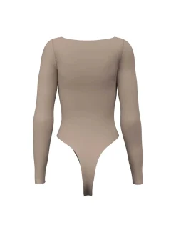 MAGLIA DONNA - GUESS APPAREL TAUPE - W6YP21 K4356