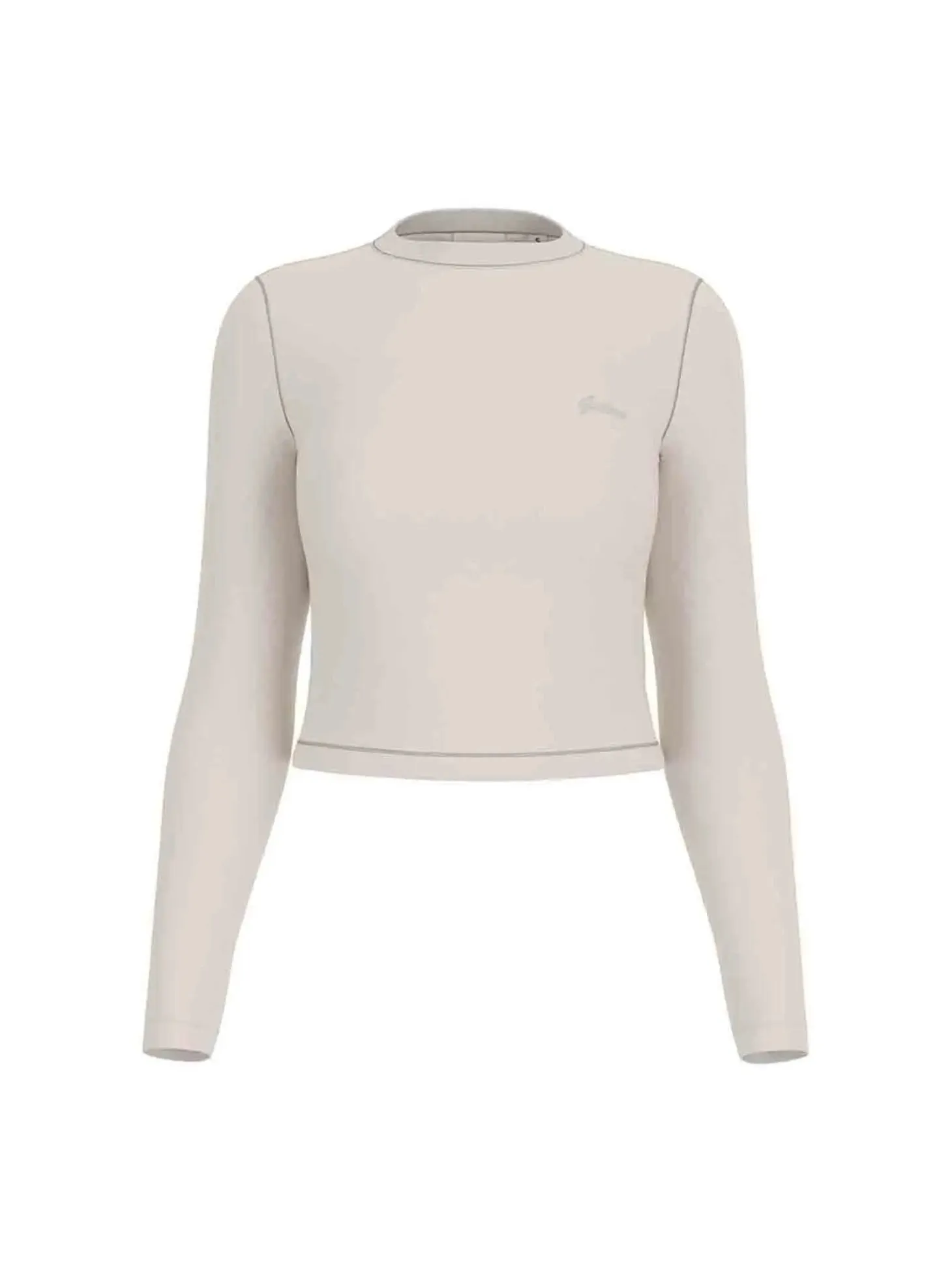 MAGLIA DONNA - GUESS ATHLEISURE BIANCO - V6YP05 K4260