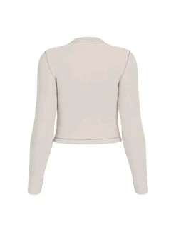 MAGLIA DONNA - GUESS ATHLEISURE BIANCO - V6YP05 K4260