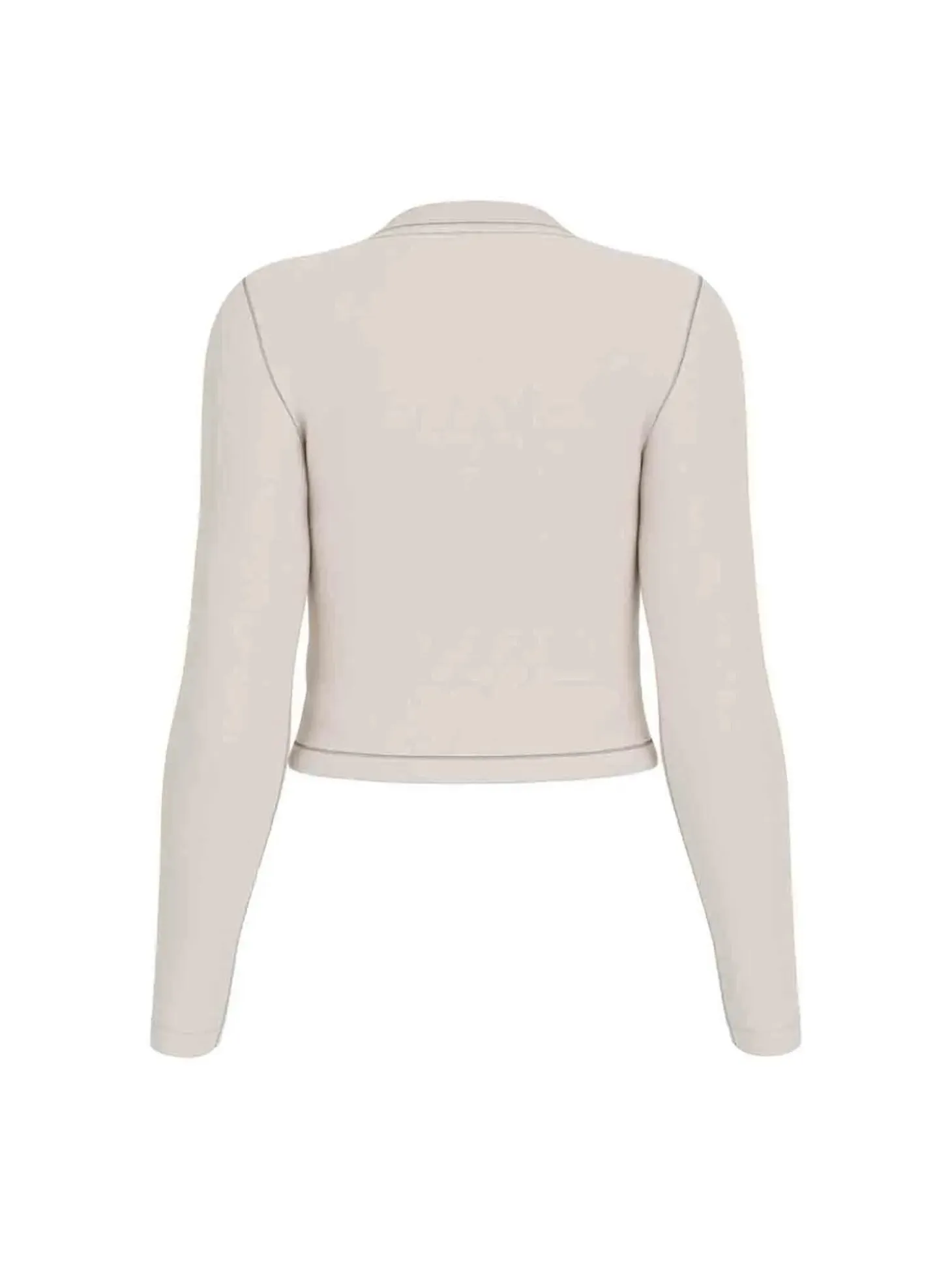 MAGLIA DONNA - GUESS ATHLEISURE BIANCO - V6YP05 K4260