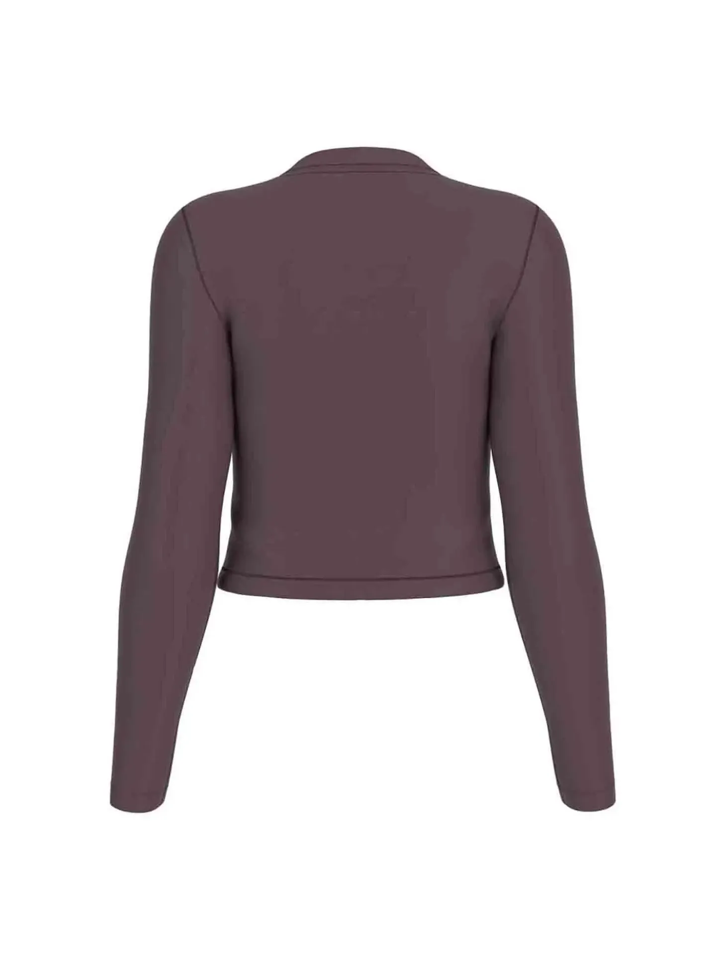 MAGLIA DONNA - GUESS ATHLEISURE MARRONE - V6YP05 K4260
