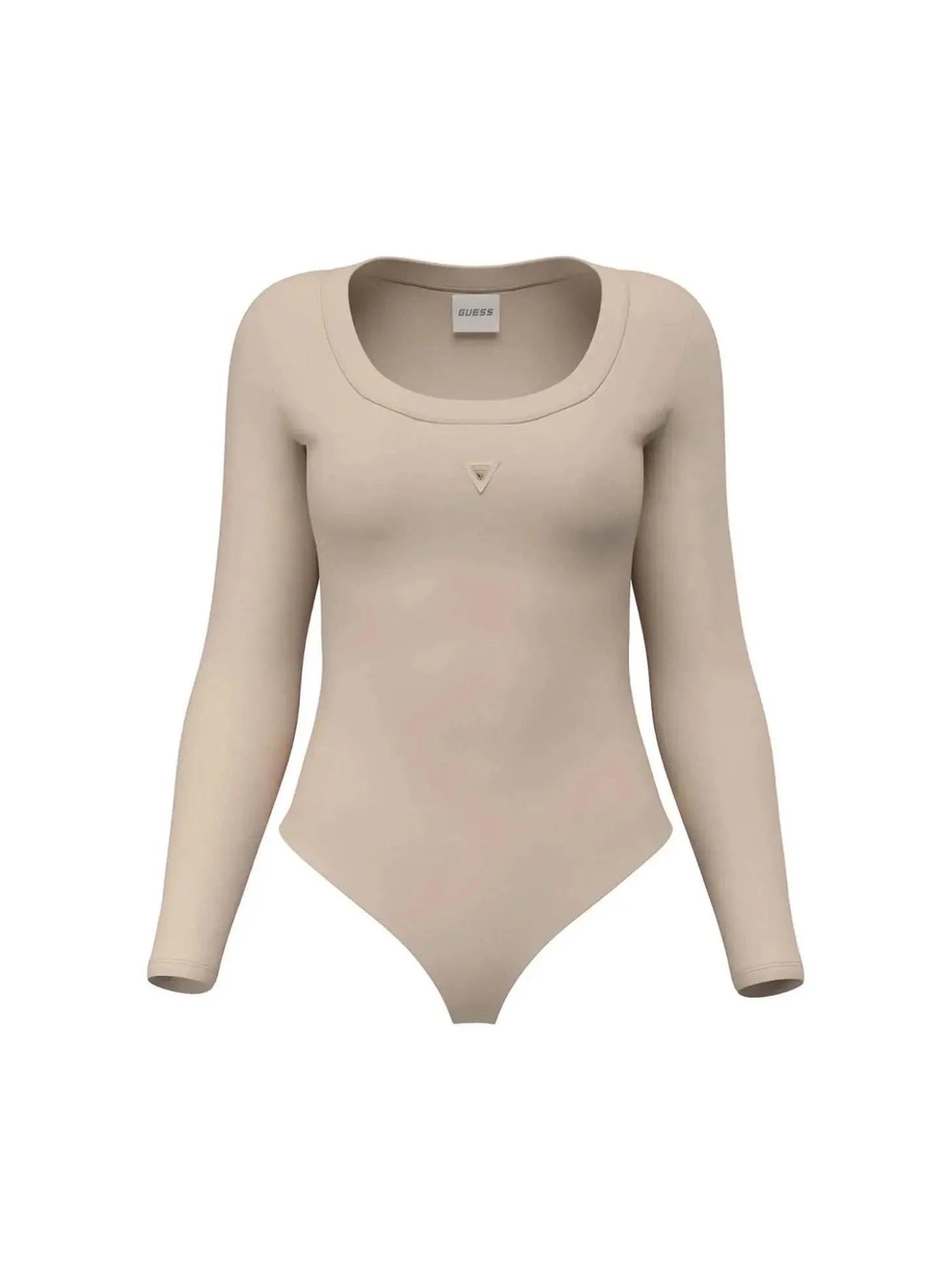MAGLIA DONNA - GUESS ATHLEISURE TAUPE - V4YP07 J1314