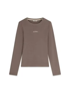 MAGLIA DONNA - GUESS JEANS TAUPE - W6YP14 K3821