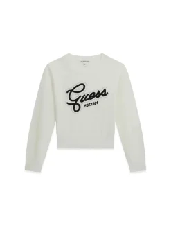 MAGLIA RAGAZZA - GUESS KIDS BIANCO - J6YR04 Z0834