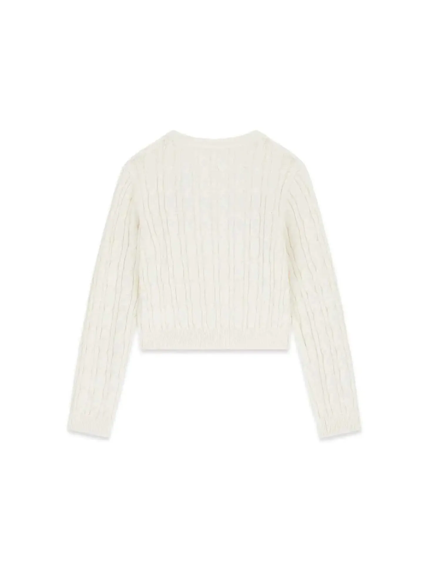 MAGLIA RAGAZZA - GUESS KIDS CREMA - J6YR11 Z0843