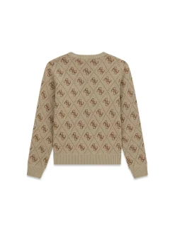 MAGLIA RAGAZZO - GUESS KIDS BEIGE - L6YR15 Z0893