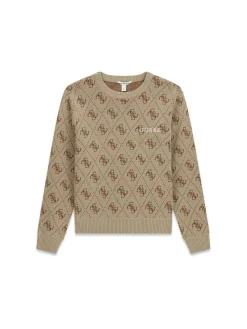 MAGLIA RAGAZZO - GUESS KIDS BEIGE - L6YR15 Z0893