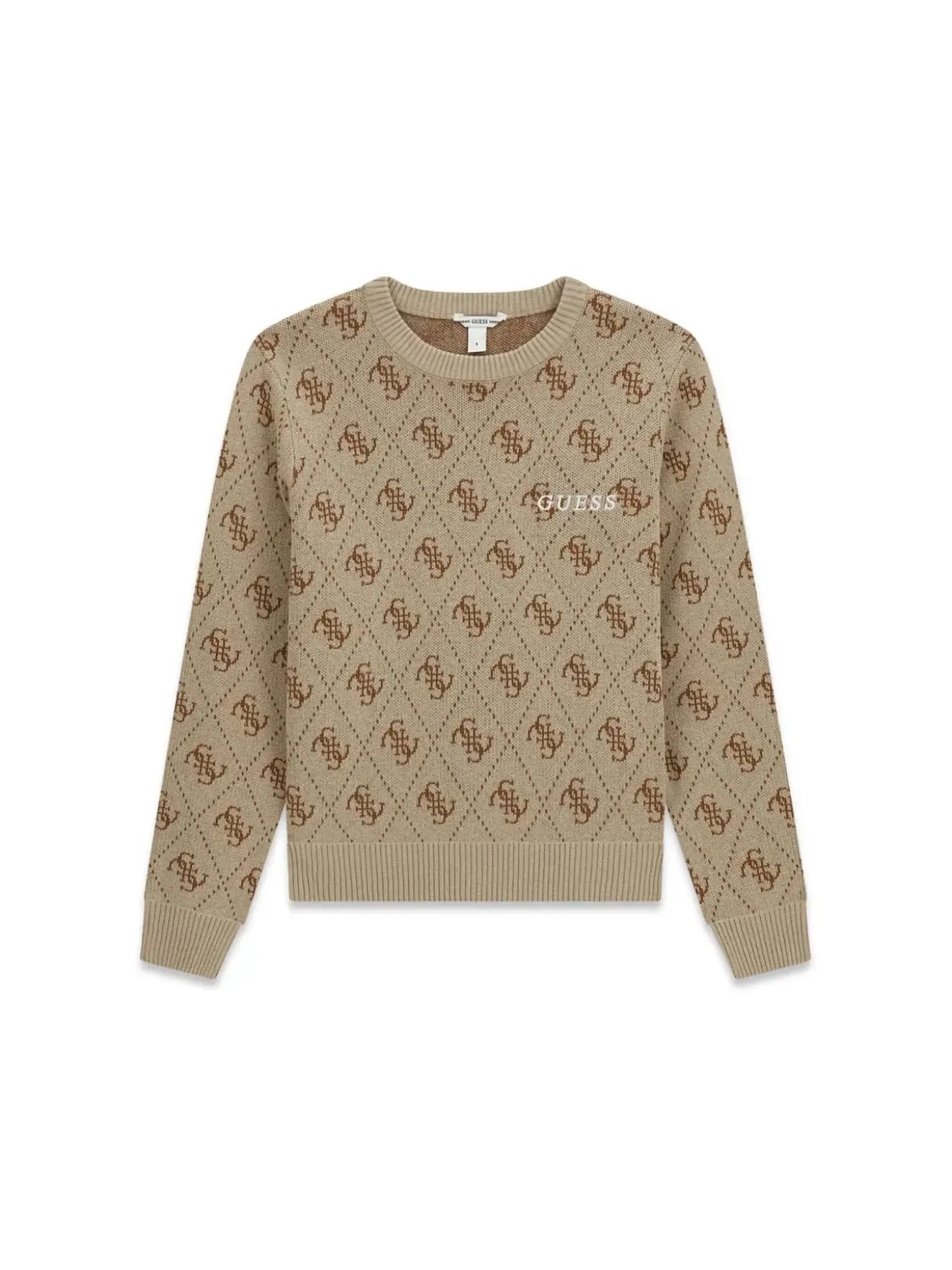 MAGLIA RAGAZZO - GUESS KIDS BEIGE - L6YR15 Z0893