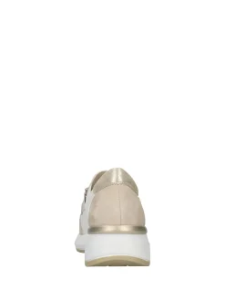 MOCASSINO DONNA - CINZIA SOFT ARGENTO-BIANCO - IV7725004