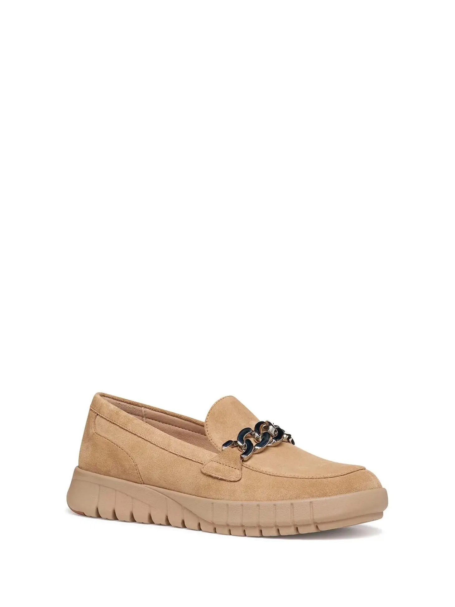 MOCASSINO DONNA - GEOX BEIGE - D659AA 00022