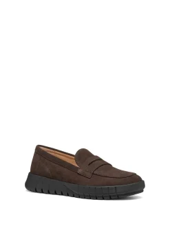 MOCASSINO DONNA - GEOX MARRONE - D659AB 00022