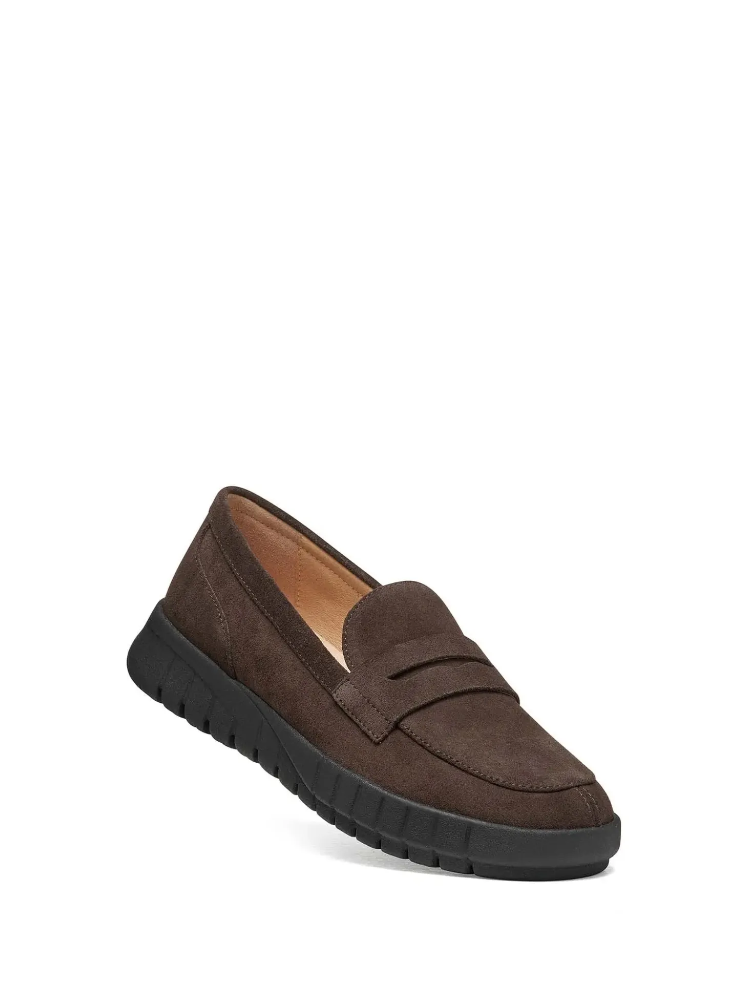 MOCASSINO DONNA - GEOX MARRONE - D659AB 00022