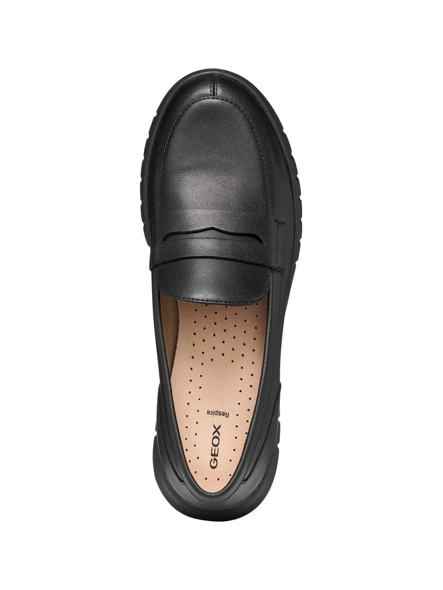MOCASSINO DONNA - GEOX NERO - D659AB 0009B