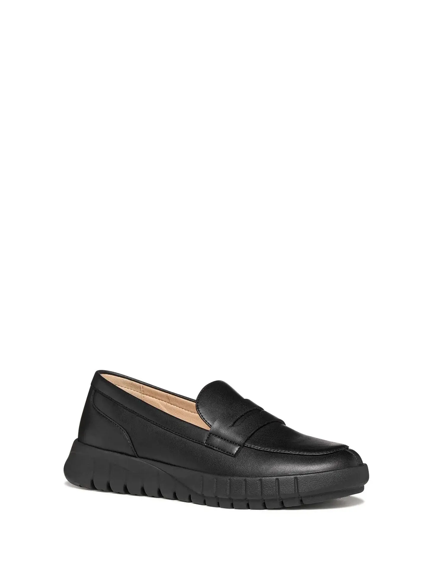 MOCASSINO DONNA - GEOX NERO - D659AB 0009B