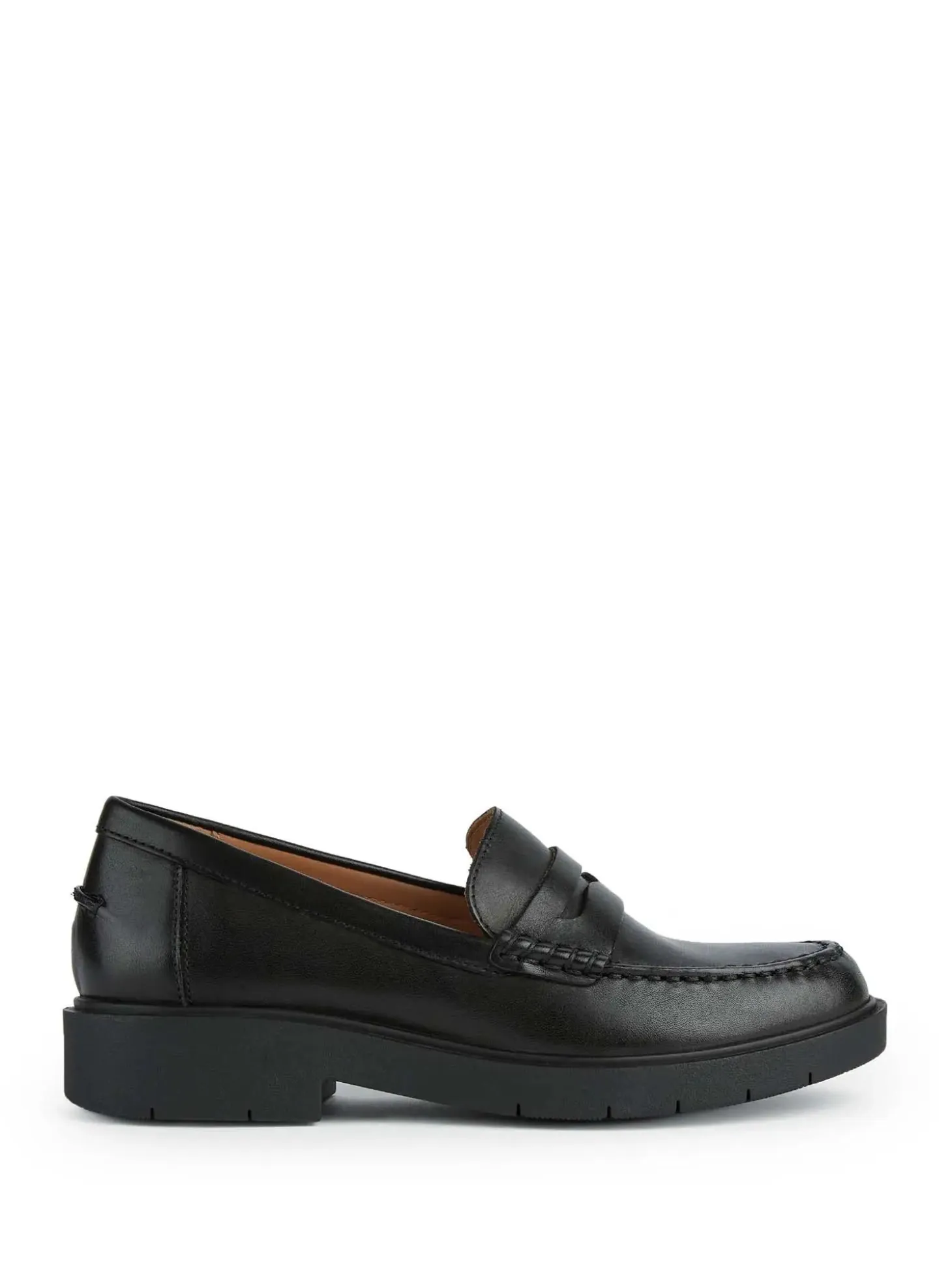 MOCASSINO DONNA - GEOX NERO - D65DKB 00043