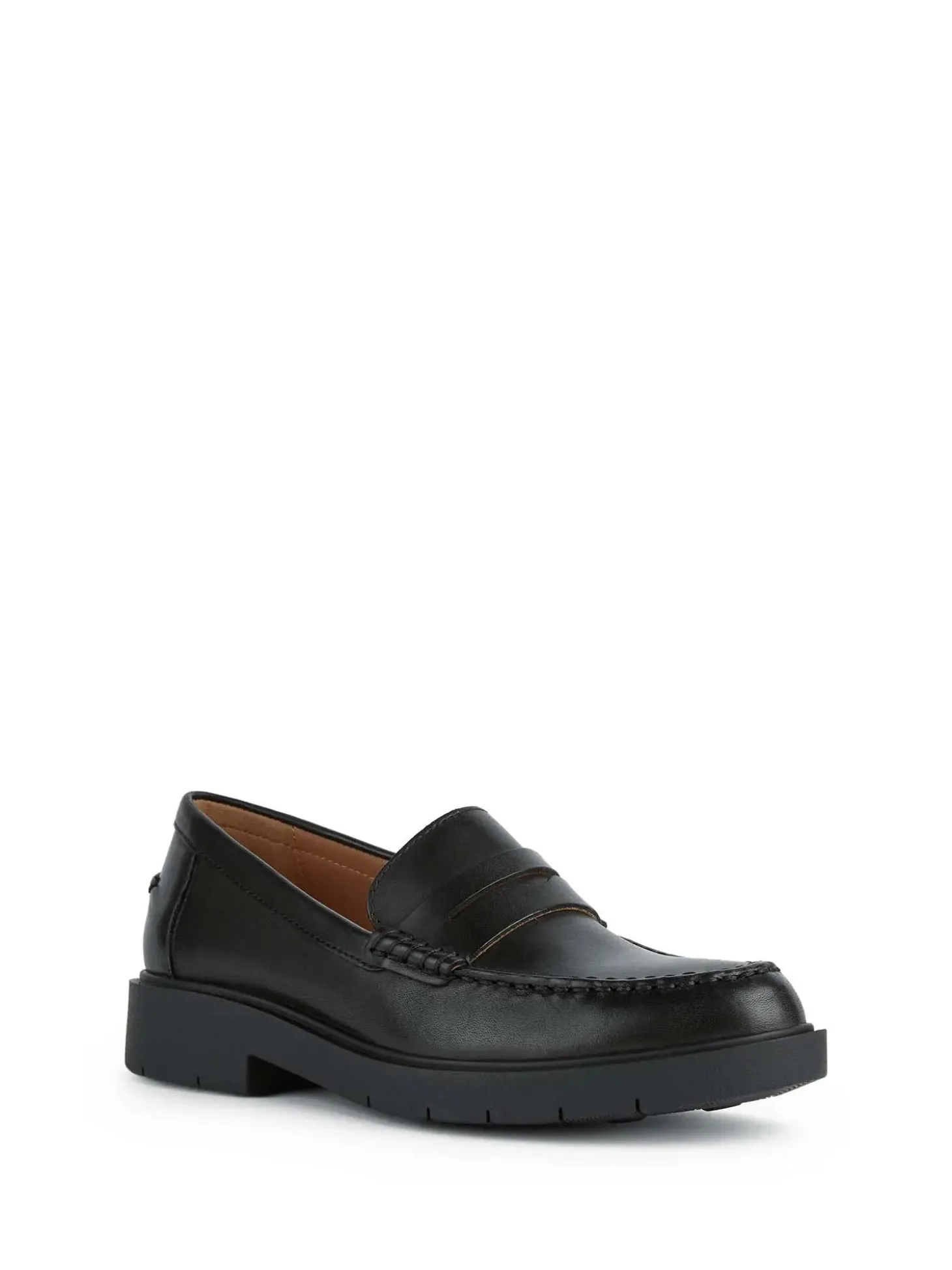 MOCASSINO DONNA - GEOX NERO - D65DKB 00043