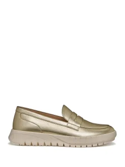 MOCASSINO DONNA - GEOX ORO - D659AB 000CF