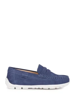 MOCASSINO RAGAZZO - GEOX NAVY-BIANCO - J826CA 00022