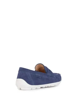 MOCASSINO RAGAZZO - GEOX NAVY-BIANCO - J826CA 00022