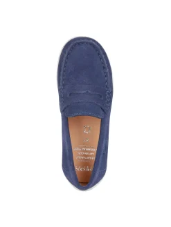 MOCASSINO RAGAZZO - GEOX NAVY-BIANCO - J826CA 00022