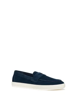 MOCASSINO UOMO - GEOX NAVY - U65LSI 00022