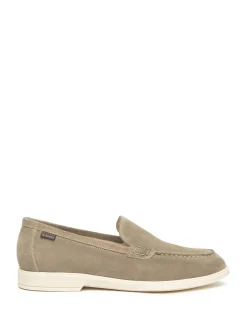 MOCASSINO UOMO - NERO GIARDINI TAUPE - E601060U