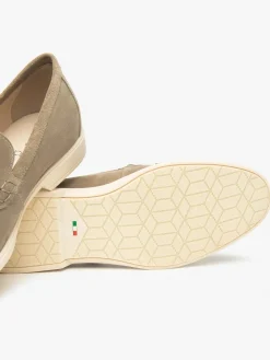 MOCASSINO UOMO - NERO GIARDINI TAUPE - E601060U