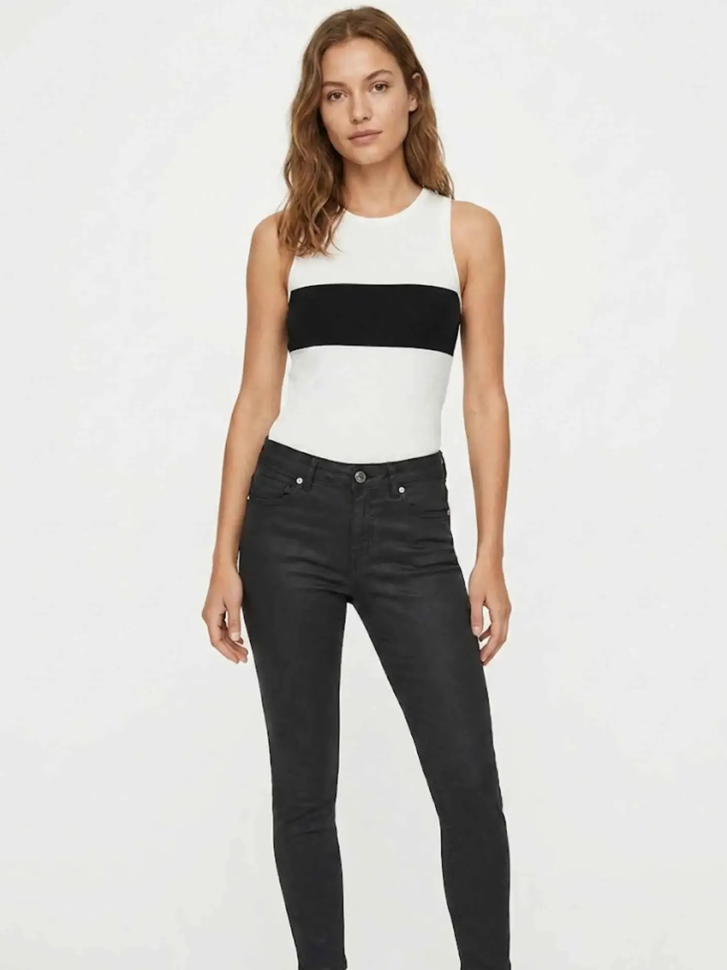 PANTALONE DONNA - GAUDI JEANS NERO - 611BD25054