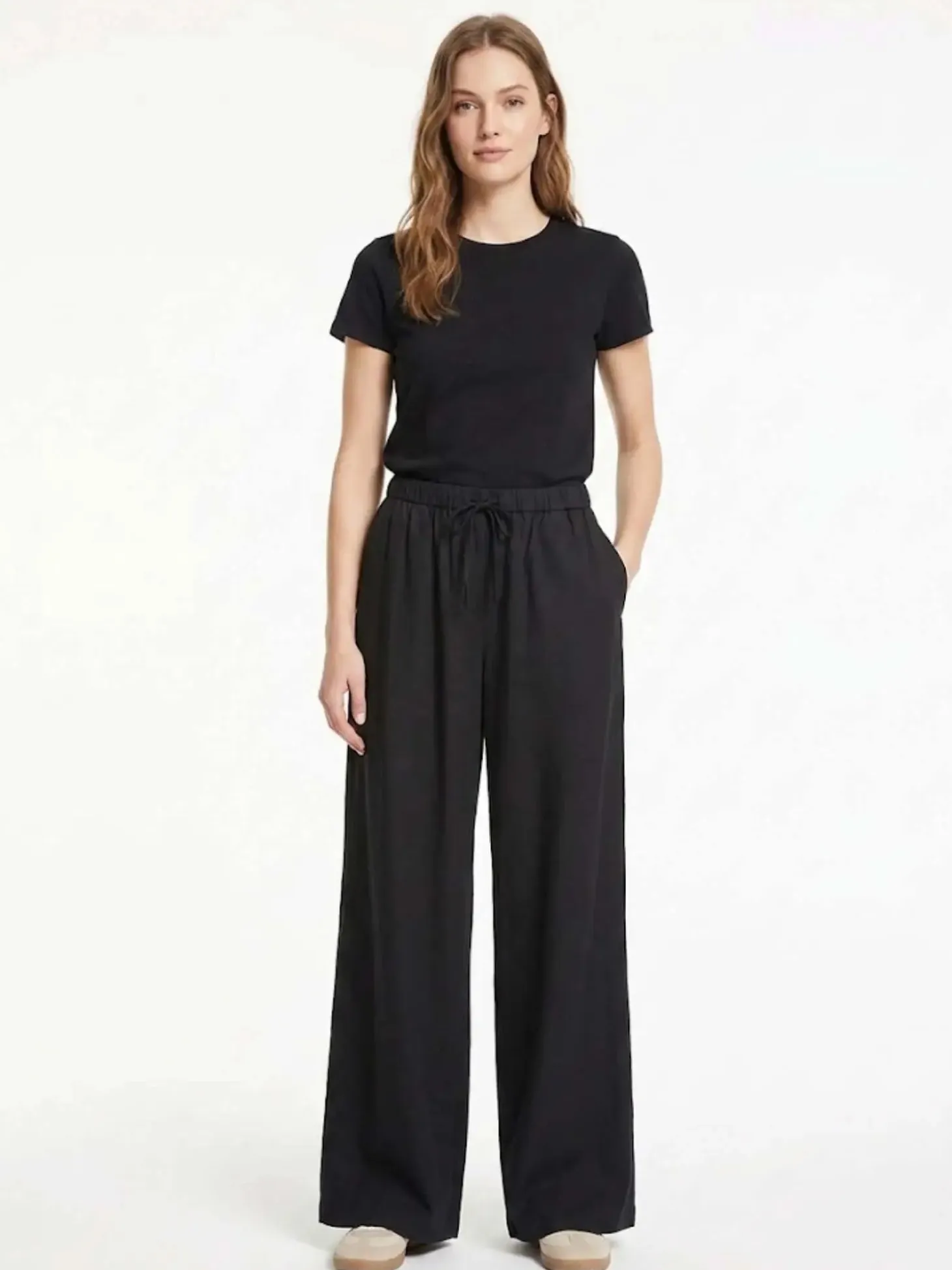 PANTALONE DONNA - GAUDI JEANS NERO - 611BD25017